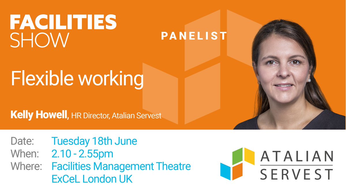 Looking forward to attending the Facilities Show later this month to talk about Flexible working with a fabulous panel. If you are attending come and talk to us! <a href="/Facilities_Show/">Facilities Show</a> @Servest_UK