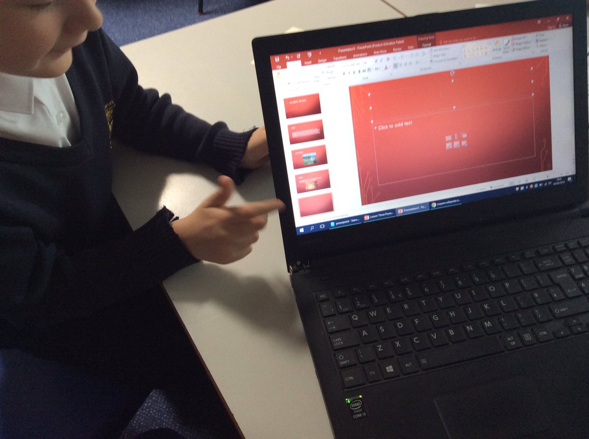 InspirationsStm's tweet image. Reds are working in pairs to research the Maya and then create a presentation using PowerPoint. #STMY4Computing #STMEnglish #STMY4Maya #STMY4English