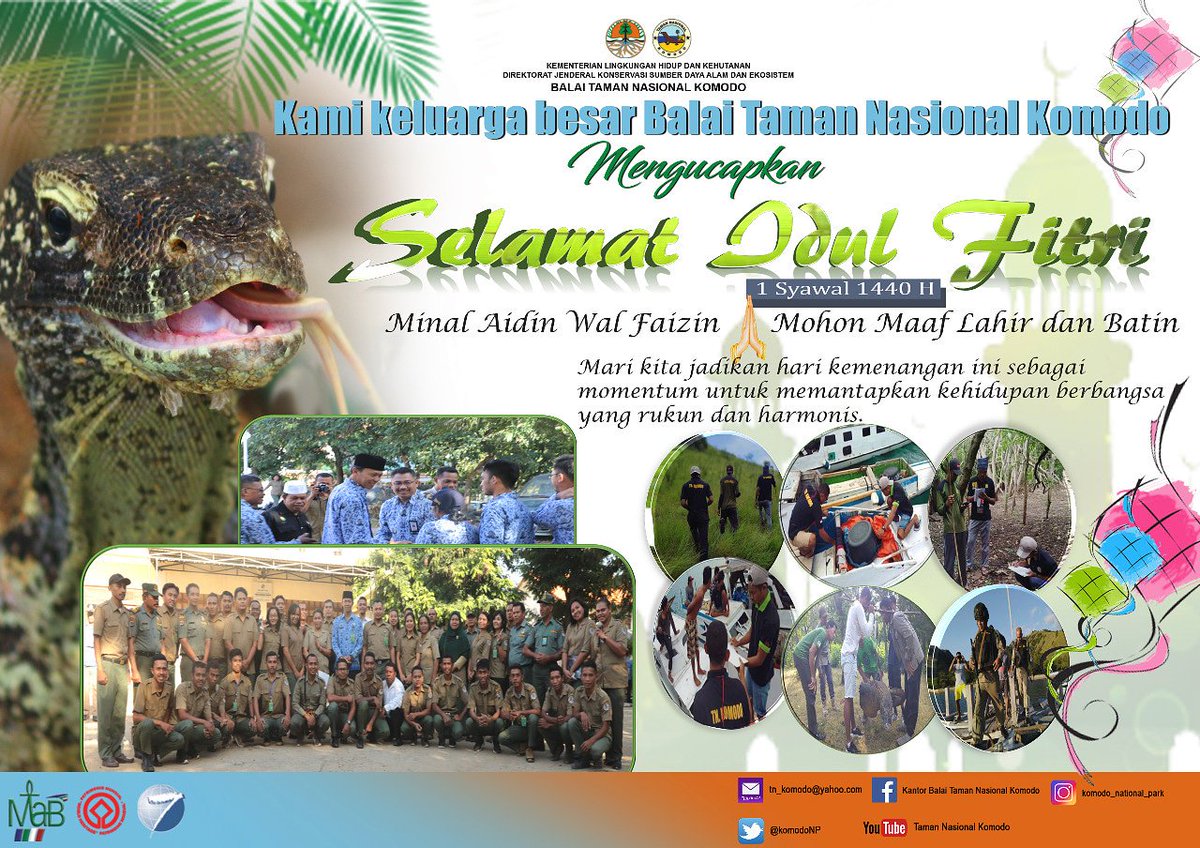 Selamat hari raya Idul Fitri Mohon Maaf Lahir dan Bathin 🙏
.
.
#komodo #komodoisland #tamannasionalkomodo #idulfitri #idulfitri2019 #komododragon #komodonationalpark #komodonationalparkindonesia