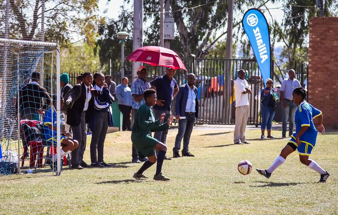 AGCSAfrica's tweet photo. Thank you to the community of Alexandra for showing support at the Allianz Explorer Camp tournament #ExploreWithUs #Communities #Schools #Football https://t.co/hygWz1xc98