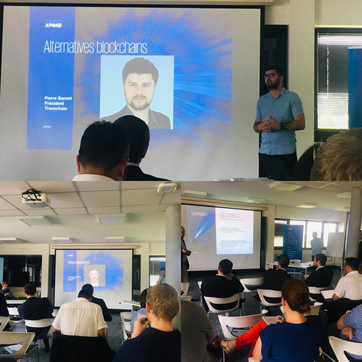 "Comment réaliser des levées de fonds avec la #technologie #blockchain "? table ronde ce matin chez <a href="/KPMG_France/">KPMG France</a> avec notre CEO <a href="/Pierre_Banzet/">Pierre Banzet</a> , @ChristopheC et Etienne Cunin.

<a href="/KPMG_Est/">KPMG Est</a> #innovation #startup #FrenchTech #TransfoNum #DigitalTransformation