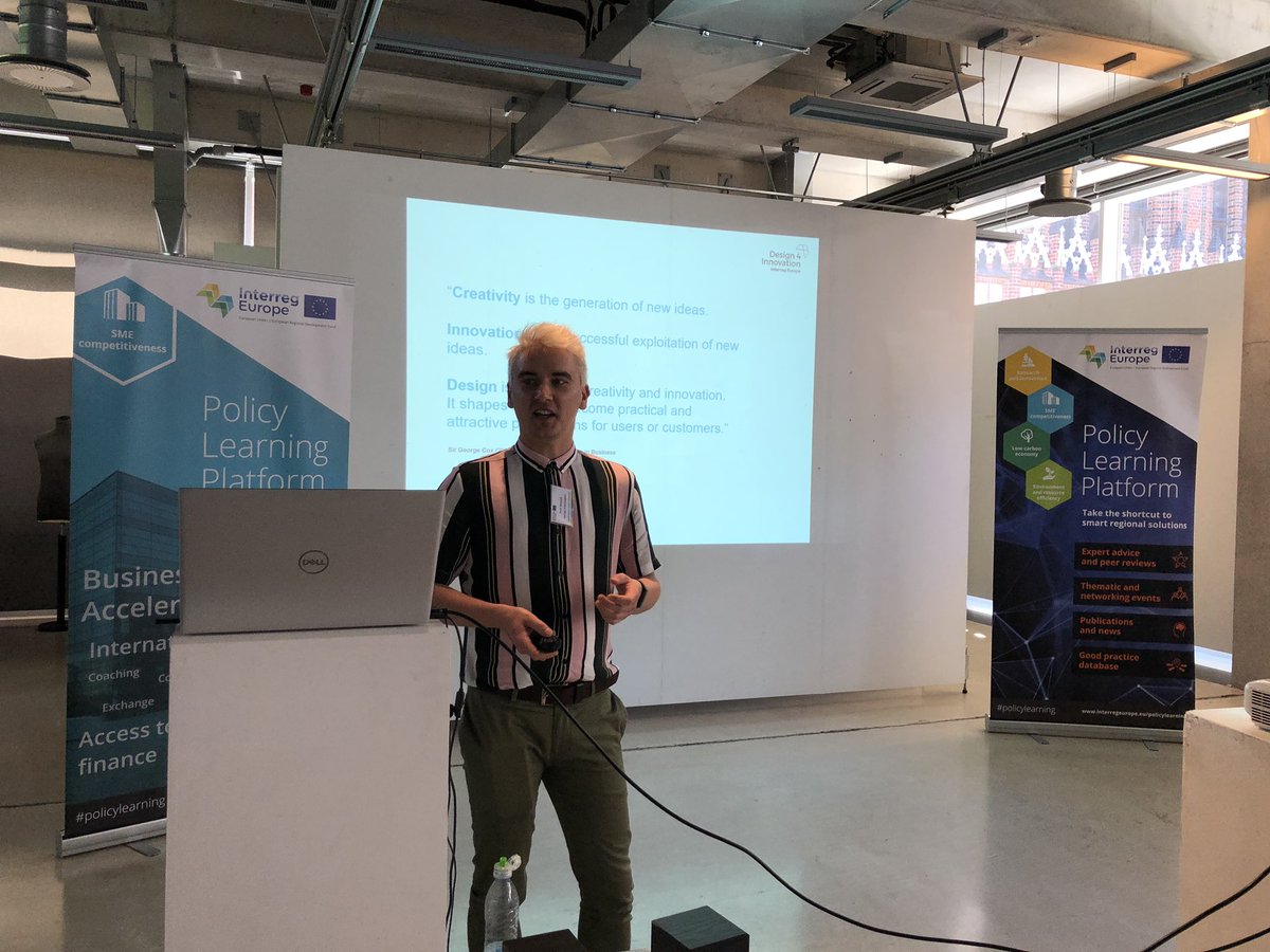 Great to be in the audience watching my amazing colleague <a href="/policydesigner/">Piotr Swiatek</a> present Design4Innovation <a href="/design4sme/">Design4Innovation</a> from <a href="/PDR_DPolicy/">PDR Design Policy</a> in glorious Riga!