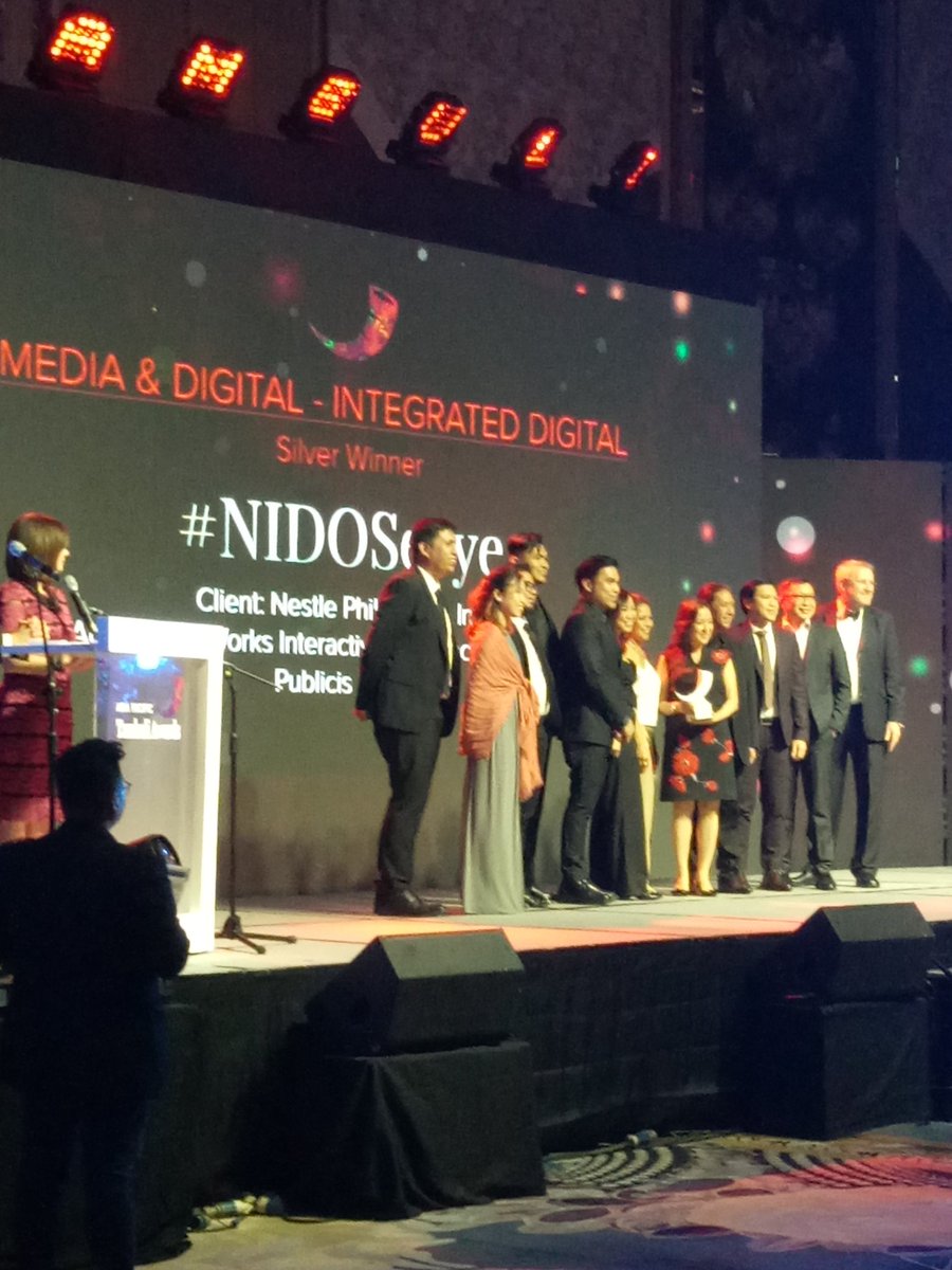 adobomagazine's tweet image. SILVER for Media &amp;amp; Digital - Integrated Digital, Congratulations to @NuWorksPH for the #NIDOSerye campaign with @Nestle Philippines

#apactambuliawards2019 @APACTambuli