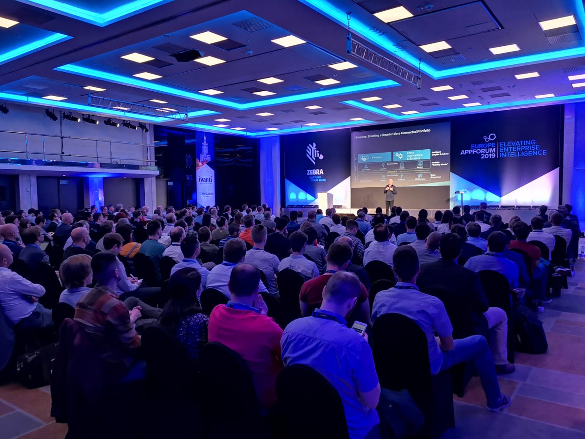 LizaQureshi's tweet image. Full house in Warsaw! #APPFORUM #zebradevelopers #blockchain @ZebraEMEA @ZebraDevs