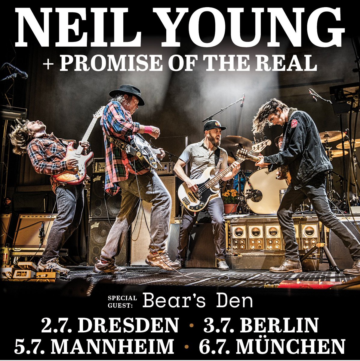 bearsdenmusic's tweet photo. We are beyond excited to announce we’ll be supporting one of our absolute heroes @Neilyoung (!!!!!!!!!!), for 4 shows in Germany. Words cannot describe how honoured we are to be sharing the stage with someone who has inspired and influenced both of us so much. We cannot wait!! https://t.co/e1p5OzQ7O6