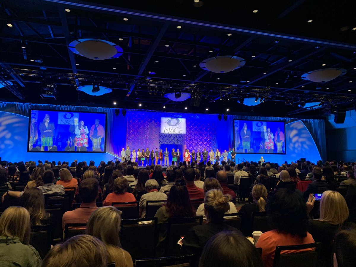 katesypher's tweet photo. #NACE19 so excited to be here! https://t.co/eK6HnrTk4U