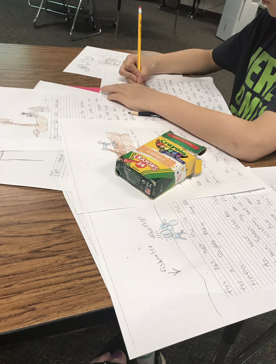 ShieldsEdS's tweet image. @BrewsterRCS we work on writers craft every day. Having witnessed these writers grow is a great gift. #StartTheDayWriting #WorkshopWriting #TCRWP @Ginaclark111