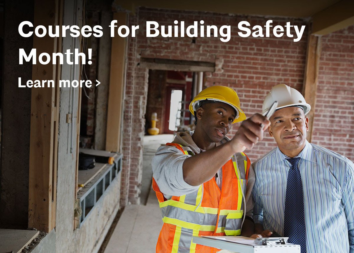 AIAWinstonSalem's tweet photo. In honor of Building Safety Month, here's a curated list of top-rated courses on designing safe, resilient buildings, plus details on two certificate programs!
https://t.co/Sbyi8rdiwg
#AIAWS #AIANC #AIANational #NCArchitects #NCArchitecture #architecture #design #designawards https://t.co/UnCGVYYjCB