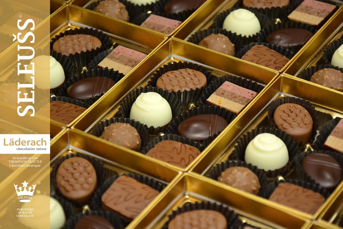 SELEUSS's tweet photo. @SELEUSS we have a new set of #swissladerach #chocolate #giftboxes in :) #laderachchocolates #laderach #swisschocolates #seattle  #laderachsuisse come and see us at the #thompsonseattle above the #pikeplacemarket https://t.co/z4nT1cs9HM