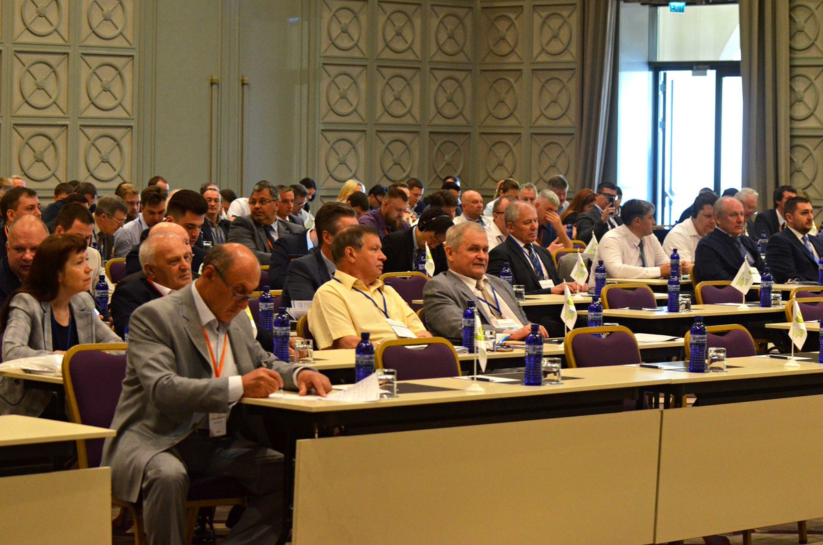 Scif_Congress's tweet image. May 15, 2019.
The Worldwide Congress of mineral fertilizer and pesticide producers SCIF 2019: presentations of participants and the technical discussion section.