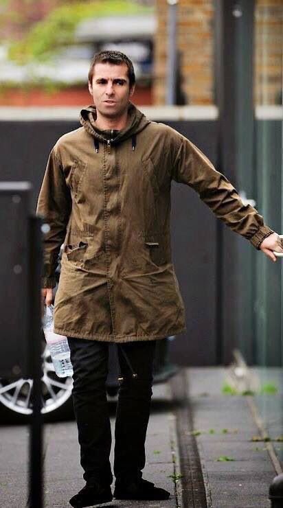 Liam Gallagher Wears on X: "Liam Gallagher wears McQ cotton canvas military  parka https://t.co/7QEr0nvkmc" / X