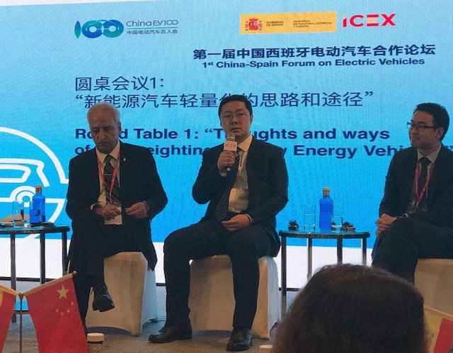 gestamp's tweet photo. #Gestamp presents its innovations at 1st China - Spain forum on #EV
#ElectricVehicle ๐๐ #AutopartsFromSpain #InnovativeComponents https://t.co/4ZAumlIkiZ