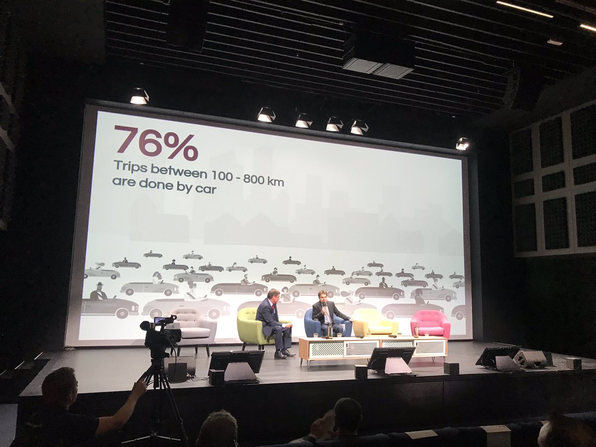 SChampOfficiel's tweet photo. @mazaic (Frédéric Mazzella) « on stage » de la GreenTech Verte pour illustrer la compatibilité de l’engagement écologique (96% du temps de la vie d’une voiture est passée à rester garée) et de l’économie. #LicorneFrancaise #blablacar #developpementdurable #citizenwave #GTV2019 https://t.co/ZZAw8TpNvS