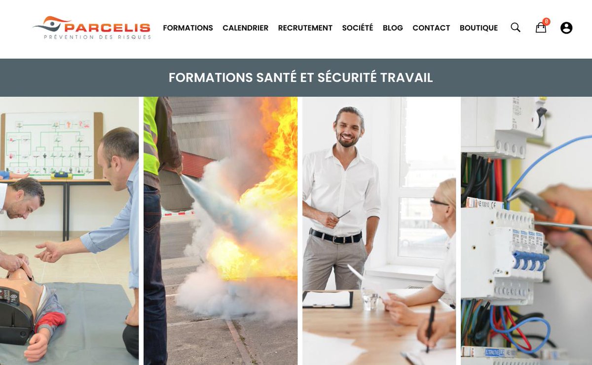 WebZenLyon's tweet photo. [BYWZ] Projet de création de site internet pour l'entreprise @PARCELIS1 société proposant des formations pour la prévention des risques en entreprise ! 🖥 

#parcelis #dev #web #site #internet #creation #agencedigitalelyon #lyon #agencedigitale https://t.co/OVml0wOUZH