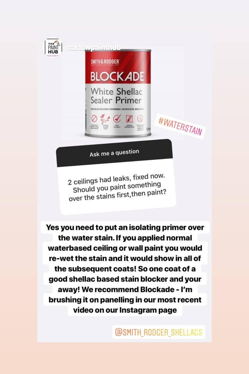 <a href="/CarlowPaintHub/">The Paint Hub</a> working hard to spread the word on Blockade! #blockade