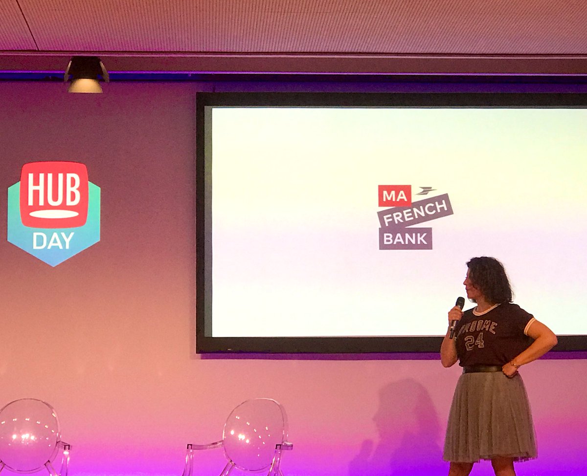 [Transfo] <a href="/HBO75005/">HéloïseBeldicoPachot</a> CMO #MyFrenchBank <a href="/LaBanquePostale/">La Banque Postale</a> au #HUBDAY #FutureOfWork cite 3 piliers de la création de la banque digitale au sein d’1 grand groupe: 1 manifesto (la vision), des valeurs et pratiques partagées, le casting (=des personnalités et des personnes engagées).