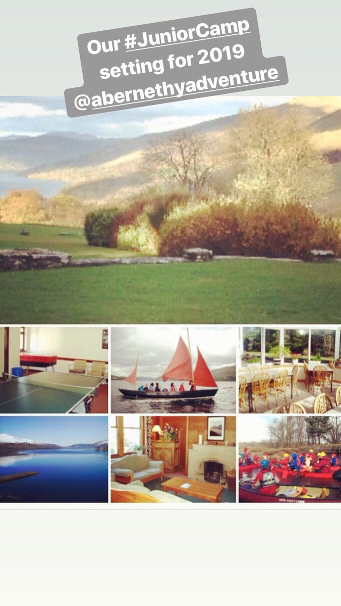 We cannot wait to visit #Abernethy Ardeonaig in August for our #BeTheAdventure 2019 #JUNIORCAMP 
Deadline is fast approaching, please spread the world for <a href="/SAYFC/">SAYFC</a> members 18 or under, to sign up @ surveymonkey.co.uk/r/85GHMNC #LiveTheAdventure #JuniorMembers #SupportNetwork #Networking