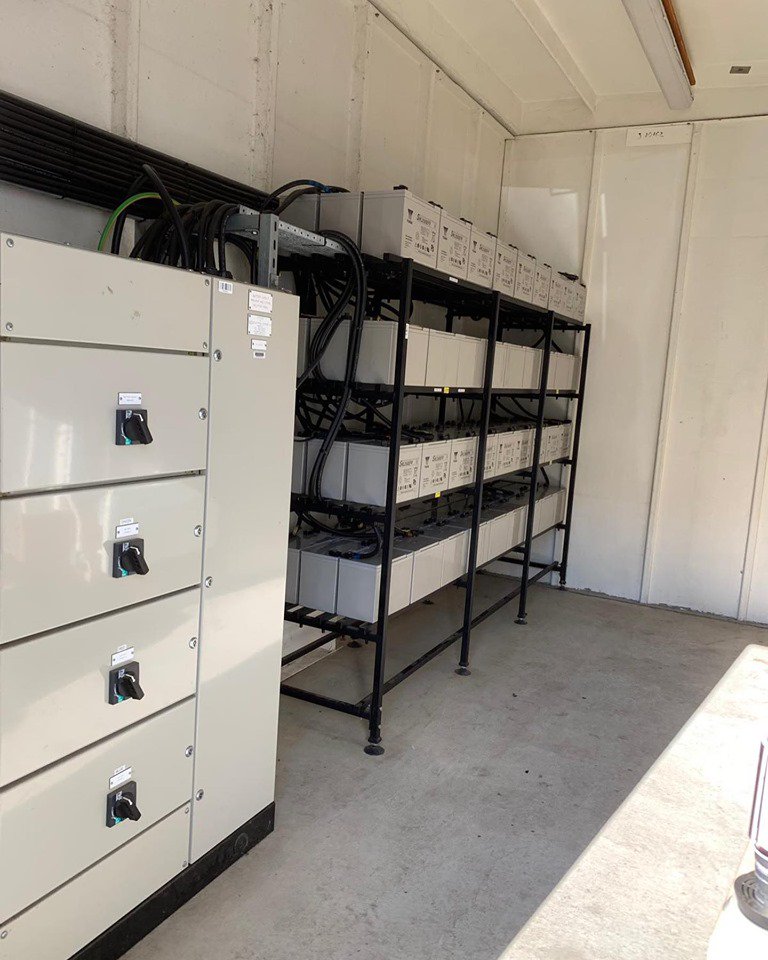 A 200kVA DEKA with batteries currently on a Government site in GB. #poweringyourfuture