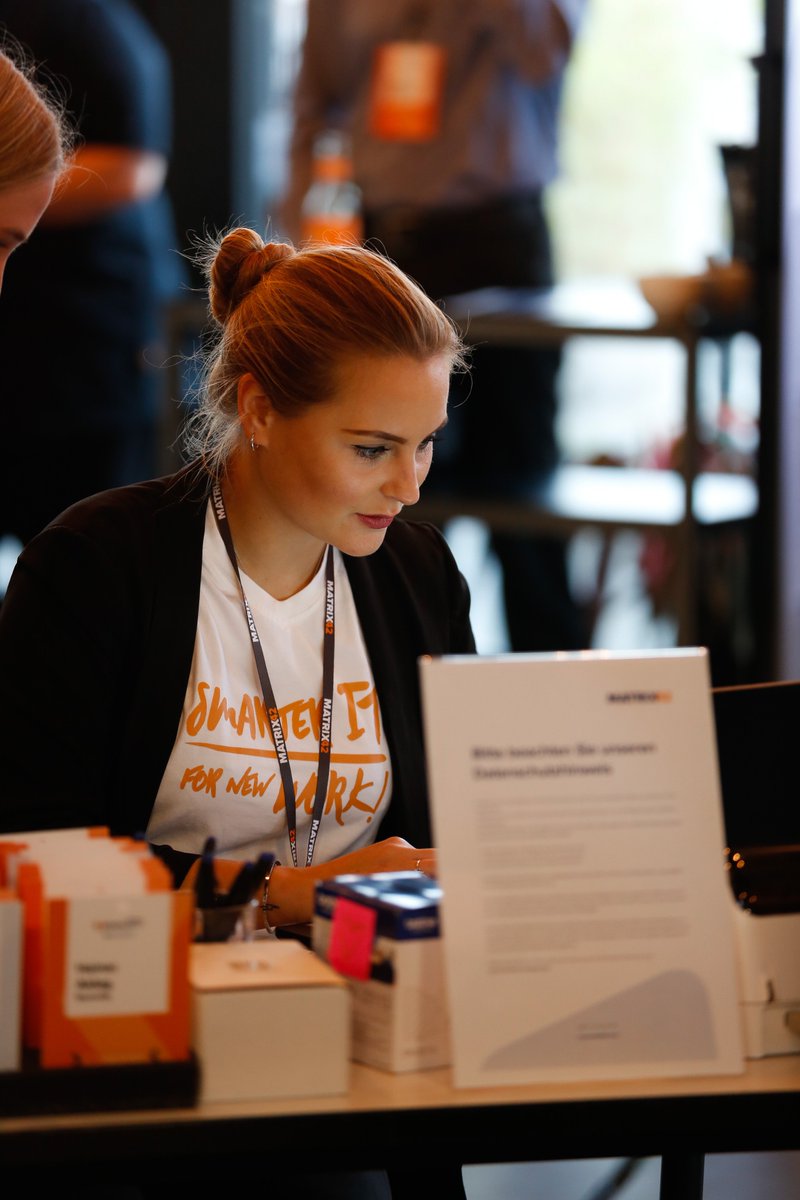 Matrix42_global's tweet photo. @Matrix42_global Alles ist vorbereitet und es füllt sich! Wir freuen uns auf einen tollen und spannenden Tag mit unseren Kunden, Freunden und Partnern auf unserem heutigen Experience Day #MX42EXP in #hamburg. 
#uem #uem #itsm #itassetmanagement #itsecurity #ceo https://t.co/lp7MqxntDl