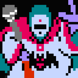 ブラウンシュガー ドラゴンクエスト2のようじゅつし 8bitpainter Pixelart ドット絵 ドラゴンクエスト2 ドラクエ 悪霊の神々 ブラウンシュガー ドラゴンクエスト2のようじゅつし 8bitpainter Pixelart ドット絵 ドラゴンクエスト2 ドラクエ 悪霊の神々