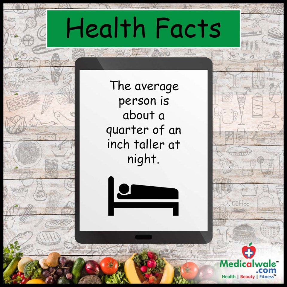 Medicalwalecom's tweet photo. Health Facts!

Download app- https://t.co/MOfWdFW4N8

#Medicalwale #AapKeHealthKaSaathi #KaroOnlyHealthKiBaat #HealthFacts #HumanFacts #AveragePerson #Quarter #InchTaller #HumanHeight #Night #HealthTips #DoctorsApp #Healthcare #MedicalAssistant #HealthyYou #HealthApp https://t.co/P7itZ2DVOR