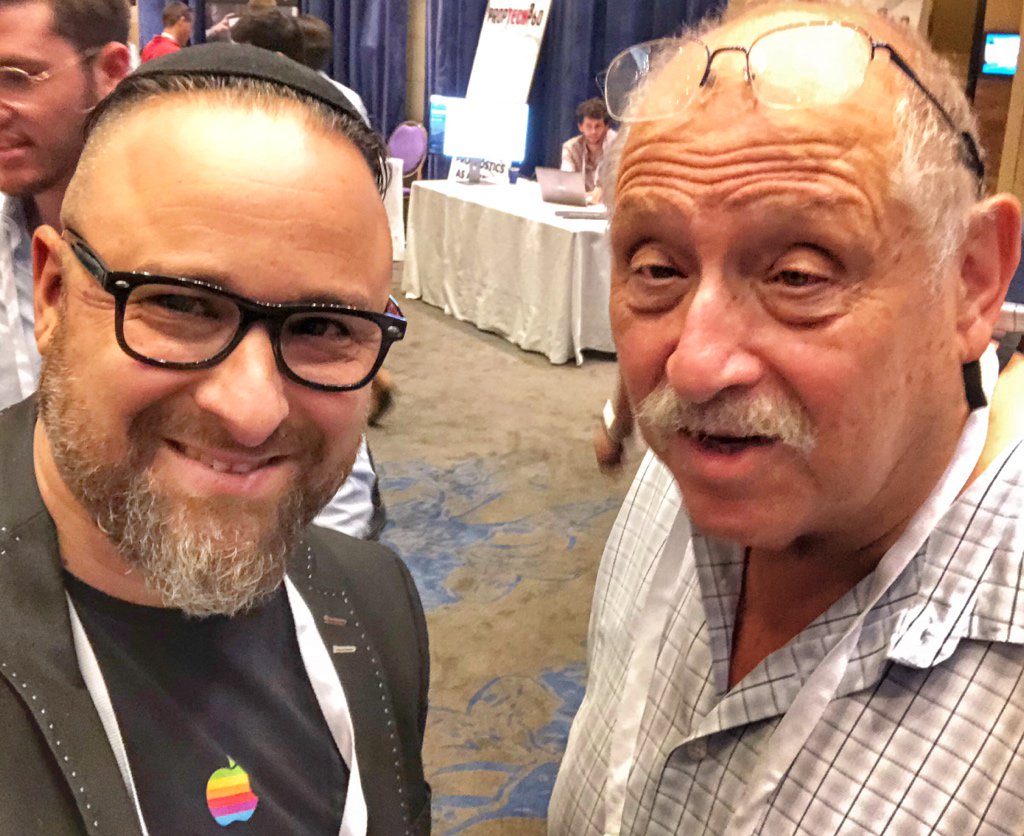 HilzFuld's tweet photo. “Hi Yossi, we have met many times over the years, my name is…”

“I know your name. You’re Hillel Fuld. I just don’t know what you do.”

“Welcome to the club!”

The legend goes that Dr. Yossi Vardi came up with the business model for Google. He wouldn’t confirm or deny. https://t.co/X88gpluNES
