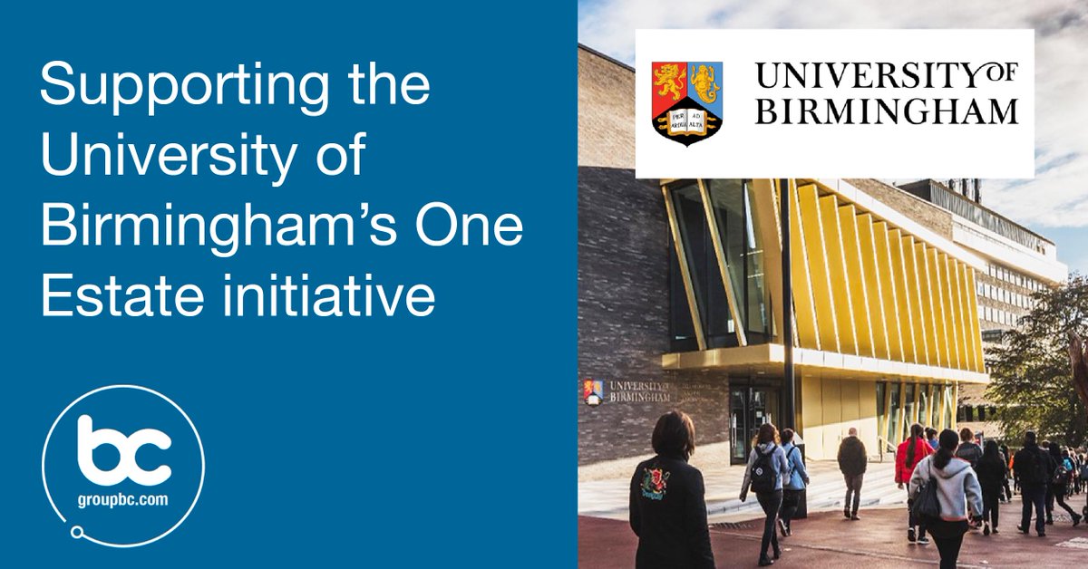 BCDE_Bentley's tweet photo. Today we welcome @unibirmingham as a new customer. Delighted to be supporting their One Estate initiative https://t.co/wkNYXtIaPQ #digitalestate #digitaltransformation #assetinformationmanagement #projectinformationmanagement https://t.co/44Fz30GOXi
