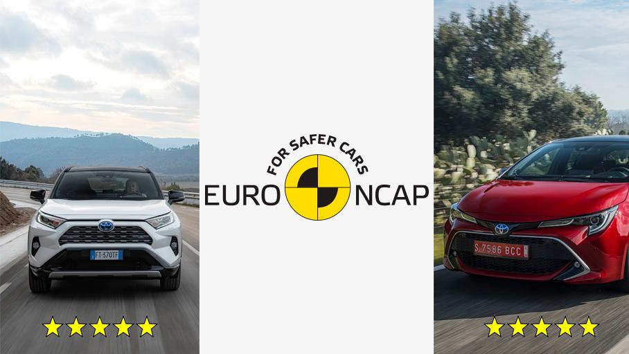 Dos de nuestras últimas incorporaciones, #RAV4 y #Corolla reciben la máxima puntuación Euro NCAP. Una prueba más de nuestro compromiso para mejorar con cada modelo la seguridad de nuestrosclientes. bit.ly/30J7Se1