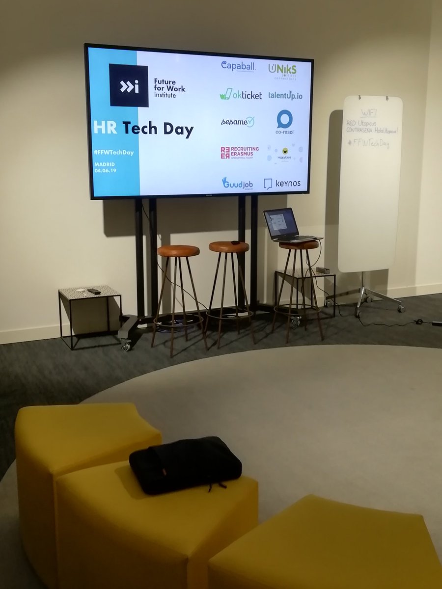 Cegid_Es's tweet photo. Encantados de estar hoy en el #FFWTechDay junto a @capaball @RecruitErasmus @uniks @co_resol @holaTalentUp @OkticketApp @sesametime_es @Guudjob @happyforce @keynos 👏👏👏👍👍👍 #innovacion #RRHH https://t.co/VeHkQr3TIL