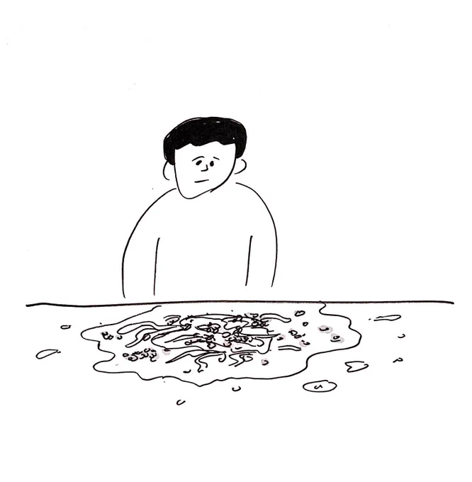 丼なし担々麺
#おほまんが 