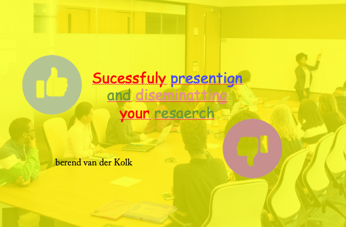 berendvdkolk's tweet photo. Next week I will give a workshop on presenting &amp; disseminating research at the Comparative International Governmental Accounting Research conference in Amsterdam.

I'm afraid I'm having far too much fun preparing the slides on what not (!) to do😀. 

#academictwitter #accounting https://t.co/R3HkF6uTbg