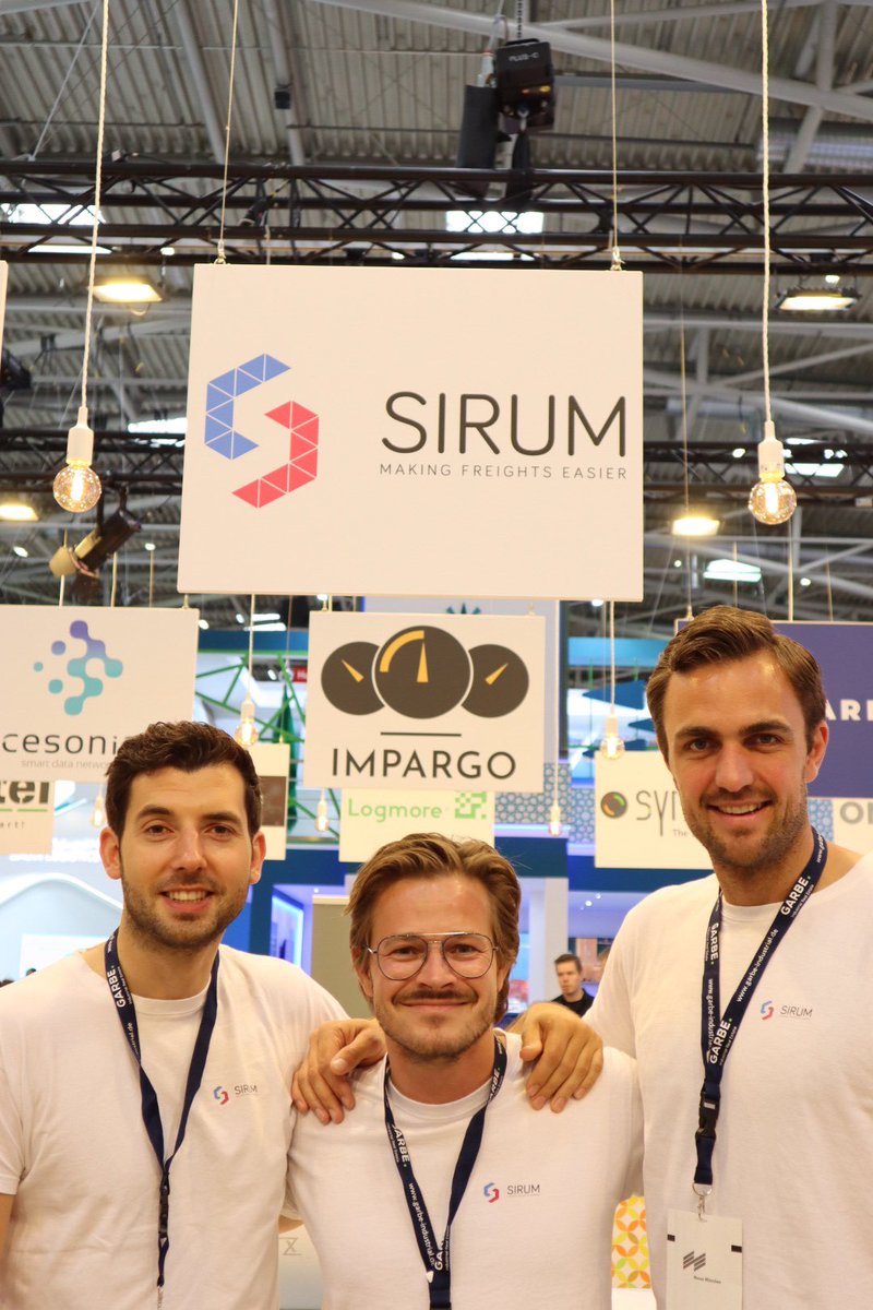 Moin von der #transportlogistic2019 beim Stand des start.hub (Halle B2, Stand 213/314)!

Wir nehmen an einem Pitch Wettbewerb teil und haben Chance auf einen Preis über 20.000€ von der #dvz 😱

Stimmt für Sirum ab unter: dvz.de/voting

Beste Grüße,
Euer #SirumTME Team