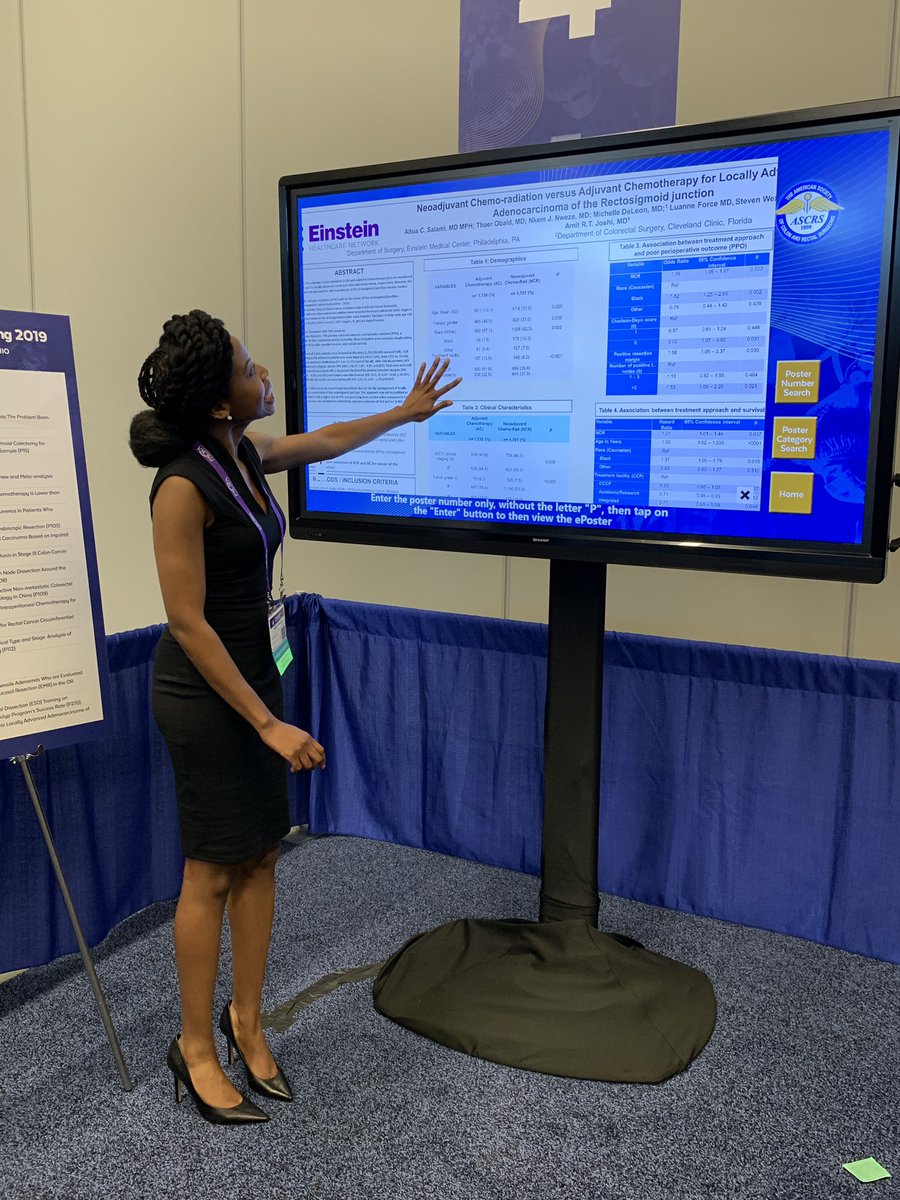 Michelle F. DeLeon, MD (@mfongdeleon) on Twitter photo So proud of <a href="/NNwezeMD/">Nkem Nweze</a> for presenting our work on management of rectosigmoid cancer at #ascrs19 <a href="/SurgeryEinstein/">EinsteinSurgery</a> <a href="/amitrtjoshi/">Amit R. T. Joshi, MD, FACS</a> <a href="/ObaidThaer/">Thaer Obaid MD</a> <a href="/ACSalami/">Aitua Salami</a> #ColorectalResearch So proud of <a href="/NNwezeMD/">Nkem Nweze</a> for presenting our work on management of rectosigmoid cancer at #ascrs19 <a href="/SurgeryEinstein/">EinsteinSurgery</a> <a href="/amitrtjoshi/">Amit R. T. Joshi, MD, FACS</a> <a href="/ObaidThaer/">Thaer Obaid MD</a> <a href="/ACSalami/">Aitua Salami</a> #ColorectalResearch