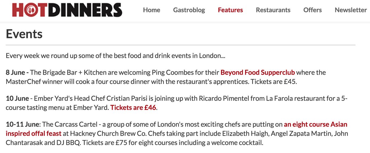 Ember Yard (@emberyard) on Twitter photo Thank you <a href="/hotdinners/">Hot Dinners</a> for this lovely mention about our upcoming event on Monday 10th June - few tickets still available bit.ly/2GJN7H5 - book now! Thank you <a href="/hotdinners/">Hot Dinners</a> for this lovely mention about our upcoming event on Monday 10th June - few tickets still available bit.ly/2GJN7H5 - book now!