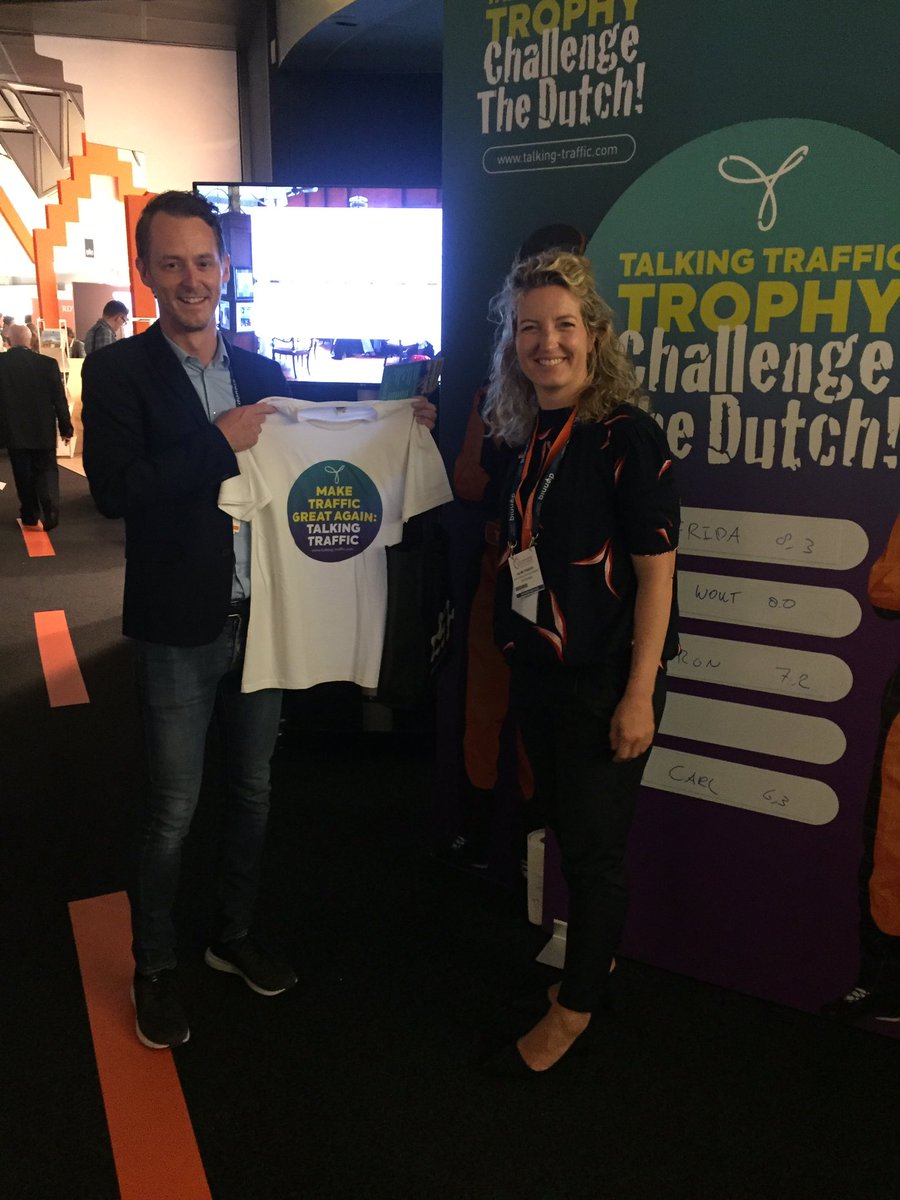 We hebben al een winnaar: een prachtige score van 8,8 EN een shirt! De simulator is weer geupdate en geeft nu nog beter inzicht in de voordelen van het ‘verder kijken dan je voorruit.’ #ITS2019 #ITSNL2019