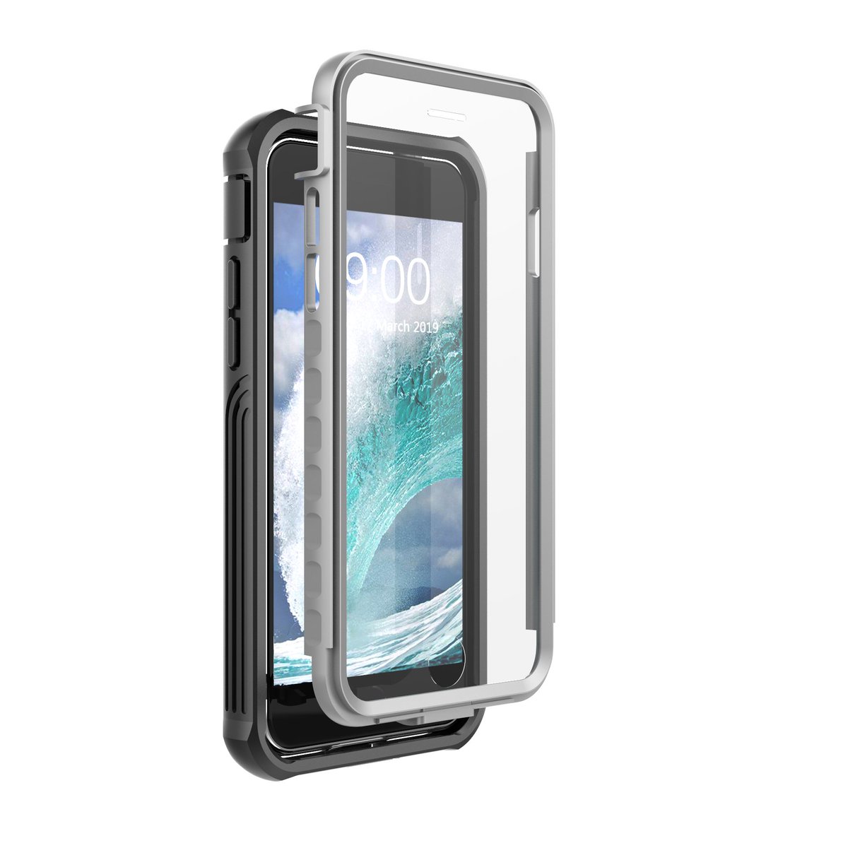 ElectronicsXyk's tweet photo. Full-body rugged clear bumper case with built-in screen protector for Apple iPhone 6/7/8 bumper case/waterproof bumper case. https://t.co/3vN7bDmCr7