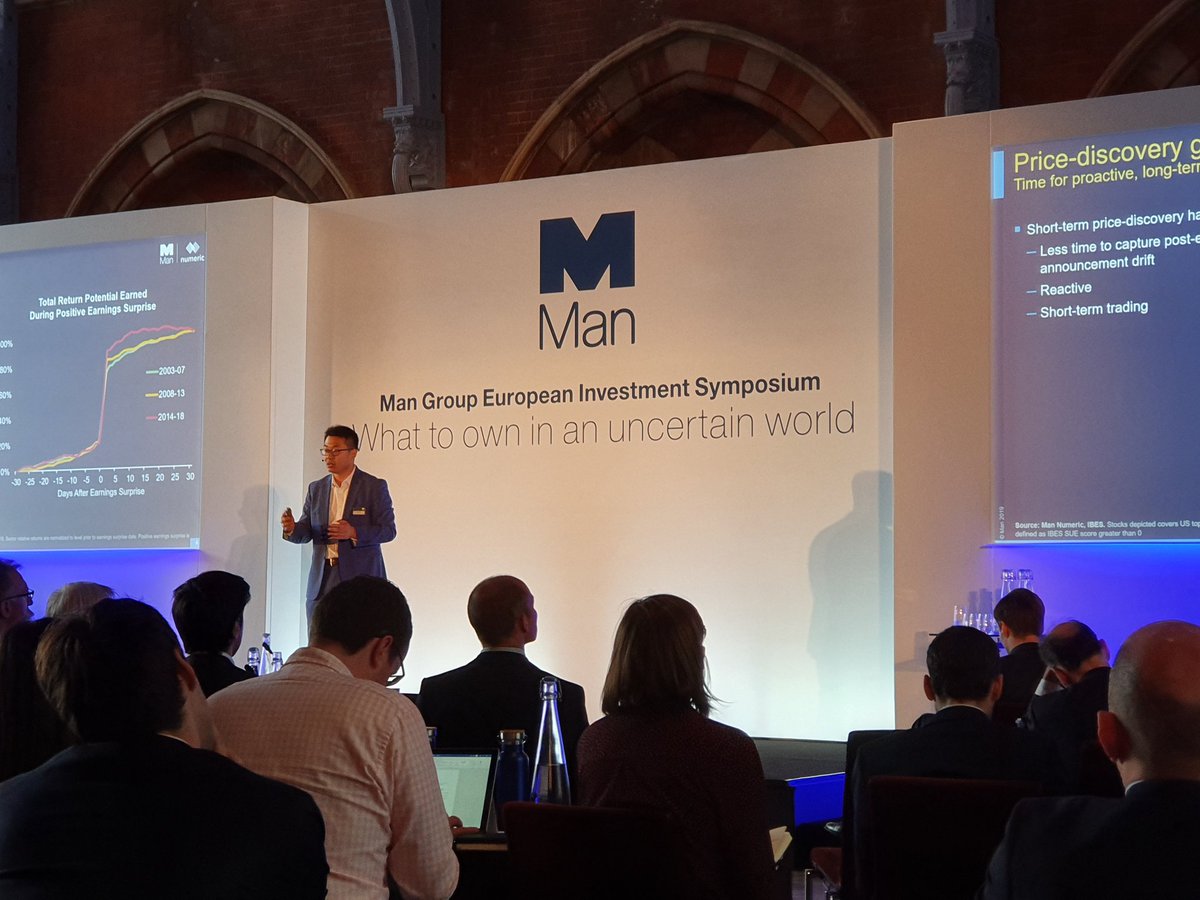 ManGroup's tweet image. &quot;So what is this mysterious long-term #alpha?&quot;, asks Man Numeric&apos;s Ben Zhao. It&apos;s not mysterious at all. It is a #quantamental approach, marrying the techniques of #quant with the insights of fundamental #discretionary managers. #ManInvestmentSymposium