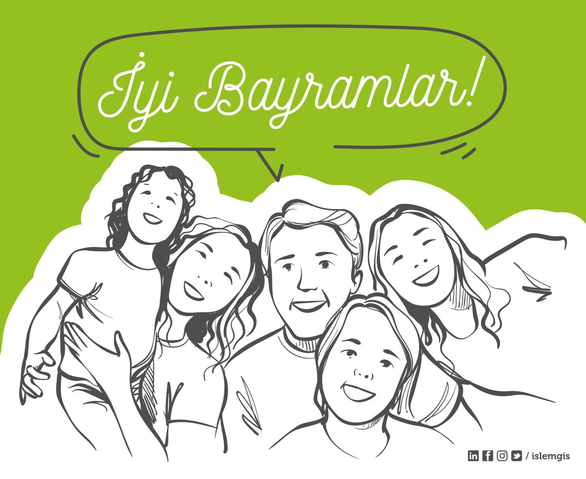 Hep bir arada, sevgi dolu ve huzurlu nice bayramlar geçirmek dileğiyle, Ramazan Bayramınız kutlu olsun! #islem #gis #cbs #işlemcoğrafibilgisistemleri #iyi #bayramlar #iyibayramlar