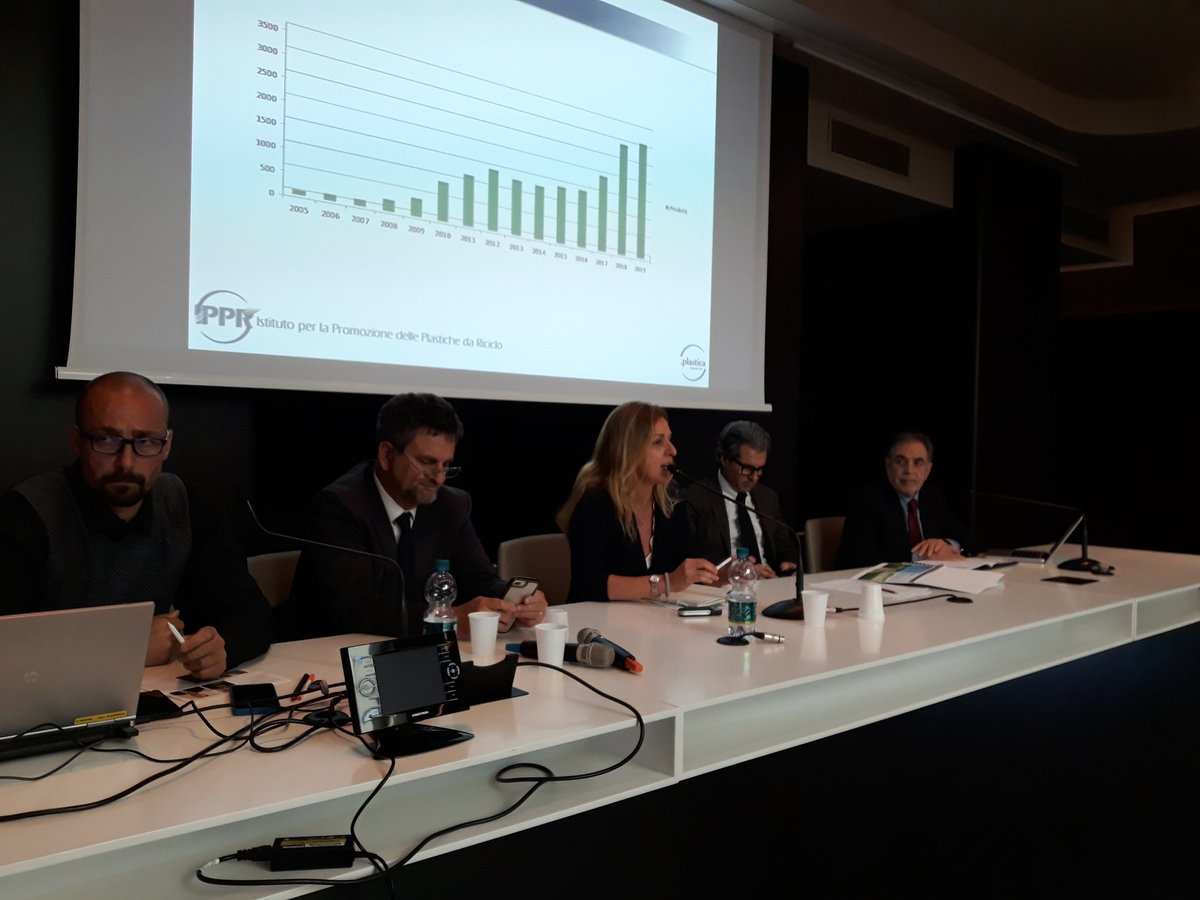 circonomia's tweet image. Sono 3000 prodotti certificati plastica seconda vita e sono 130 aziende protagoniste dell' #economiacircolare #MariaCristinaPoggesi #IPPR