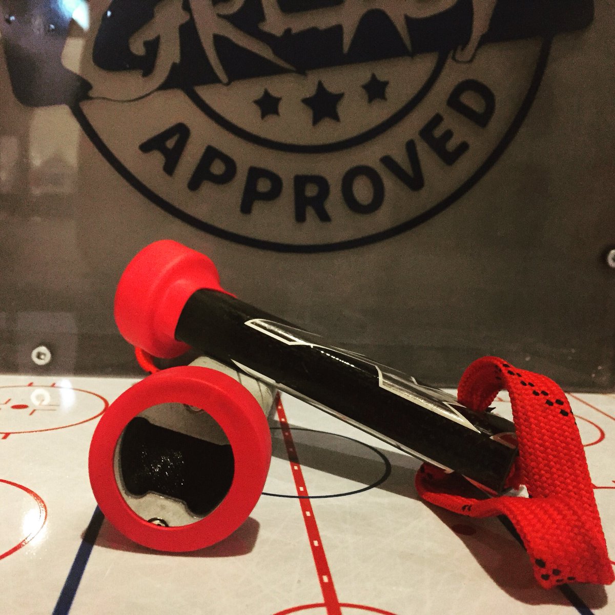 SportsGreasy's tweet photo. Beer Me! Hockey knob bottle openers! We invented them! #bottleopeners #Beer #Hockey #BeerleagueApproved https://t.co/D6kJ32Zu0A