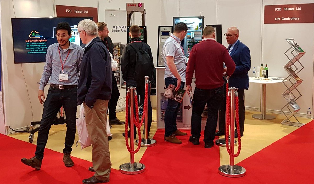 Talinor1's tweet photo. Thank you to everyone that visited us at #Liftex2019 and the positive response to our ~#IoT and #Cloud  connected VITA Solid controller. With Bluetooth, mobile app and web  connectivity you are always able to see what's happening, and production  is now out of the UK. https://t.co/d3TP7yzCHp