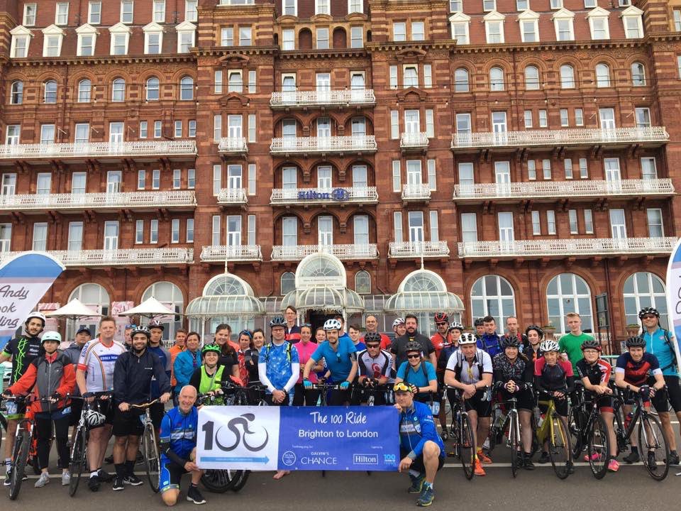 CrowthorneComms's tweet photo. Well done to Roger who completed the 100k Brighton to London ride in aid of #dmthomasfoundationforyoungpeople
The 100 ride is a culmination of Hilton’s celebrations of 100 years in hospitality and what a remarkable way to celebrate. https://t.co/h4GZc77XxG