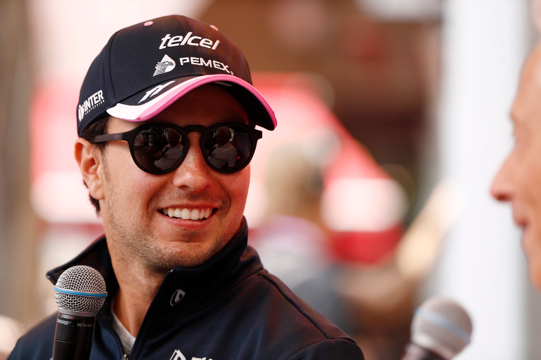 Sergio Perez en el GP de Mónaco