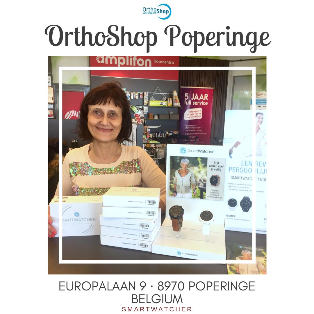 smartwatcher's tweet photo. #Smartwatcher #noodoproephorloges nu beschikbaar bij de #Orthoshop te #Poperinge ! Kom voorbij en test de nieuwe ESSENCE noodoproephorloges. Het team van Nadine kijkt uit naar uw bezoek. https://t.co/JxIYQPIy1j
