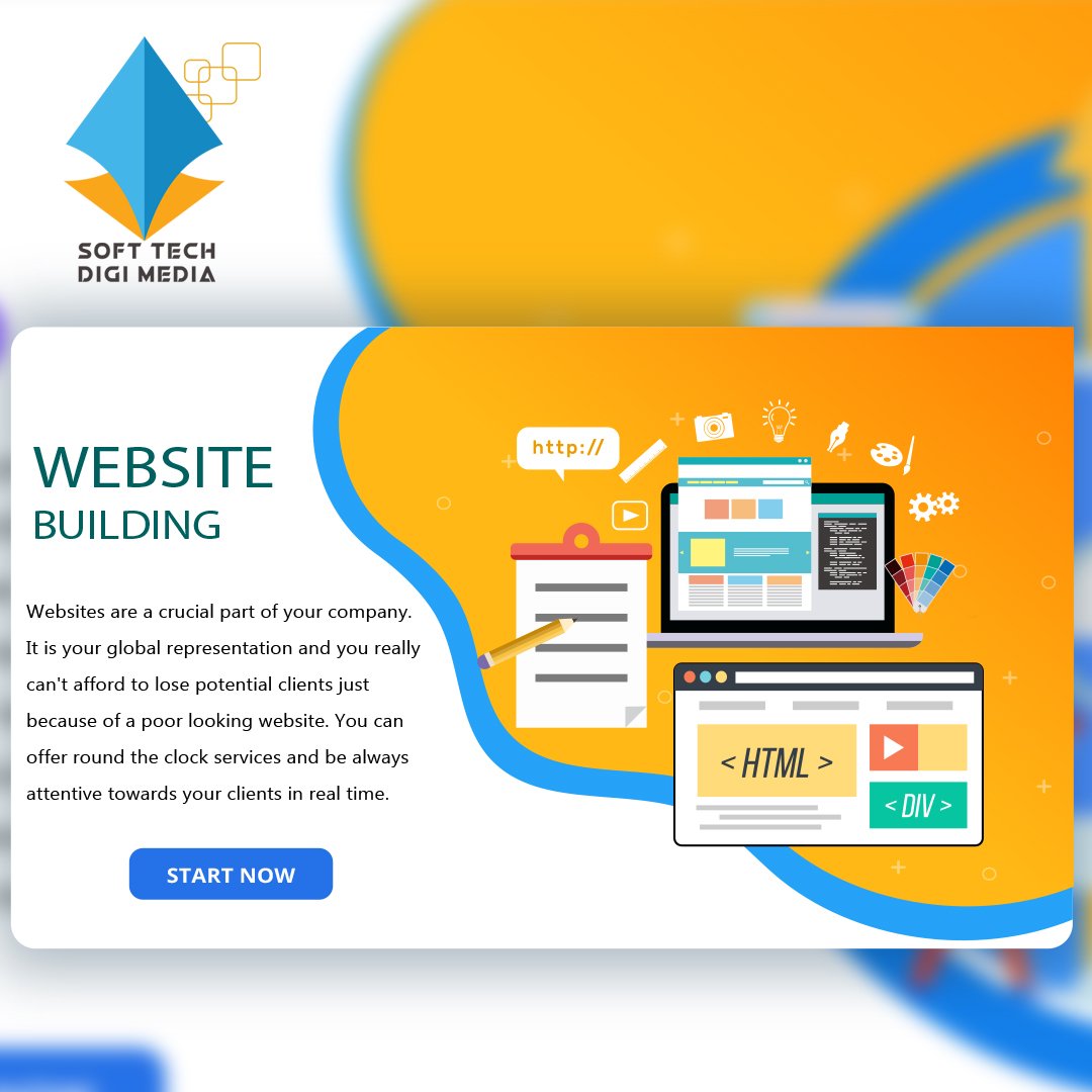 softtechdigital's tweet photo. Name one brand you like which doesn't have a cool website? Bet you won't be able to recall even one. 
So stop waiting and get yourself an amazing website only at, Soft Tech Digi Media.

#websitedesign
#brand 
#web
#corporate
#html
#java
#coding
#DeveloperCommunity 
#WordPress https://t.co/5PfVvp44zE