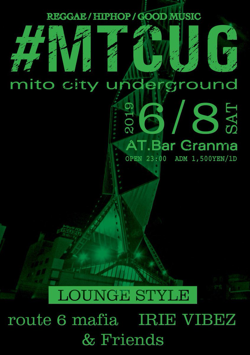 supaseed_LM's tweet photo. 6/8(sat) #MTCUG @bar_granma_MITO
水戸も勝田もパーティ
街から街でよろしくどうぞお願いします🤝 https://t.co/5OxjqpfvcZ