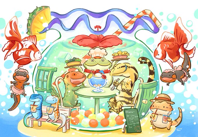 タピオカガエルのタピオカ屋さん

カエルクリエイターズフェスタ、カエルのいるポストカードもたくさん持っていきますよ!https://t.co/8ezNvKQoEY
#カエルクリエイターズフェスタ 