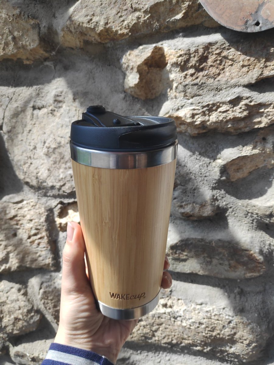 Coolthingsilove's tweet photo. Eco-Friendly Reusable Bamboo Coffee Cup &amp; Straw https://t.co/WmhGSEXuoM https://t.co/N6ZUbm6Eha