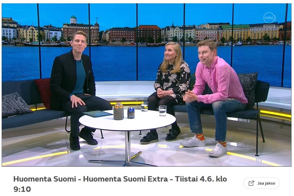 Inkkarikesä on taas täällä! Varovasti kuitenkin auringon kanssa. Viiskymppistä ihon pintaan ja pitkää vaatetta ihon suojaksi klo 11-15. Minä sain melanooman. Älä tee samoin. #huomentasuomi #melanooma

mtv.fi…/huomenta-…/tiistai-4-6-klo-910-1087915…