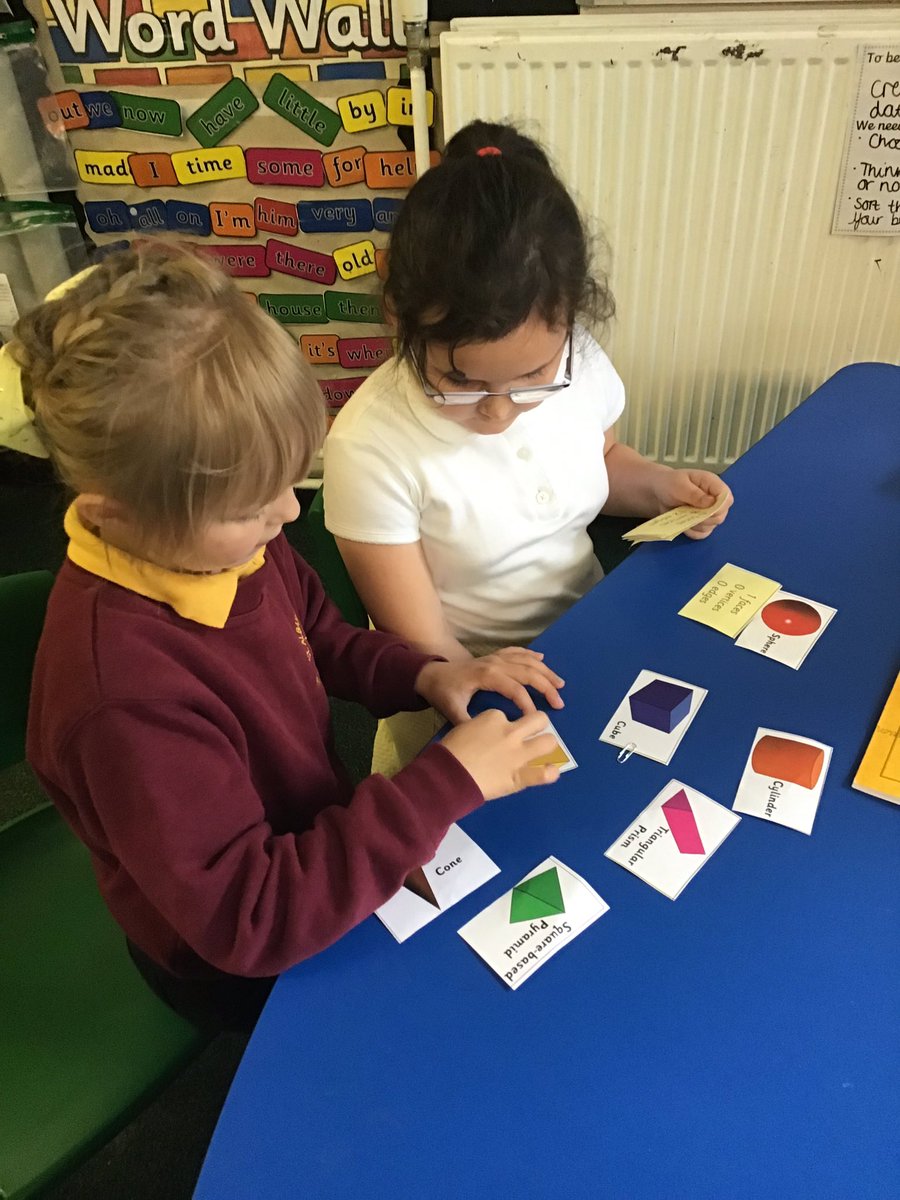 StAlbansSchool1's tweet photo. #SACPSY2 are exploring 3D shapes this week! #SACPSNUM https://t.co/6jp01Nwkxm
